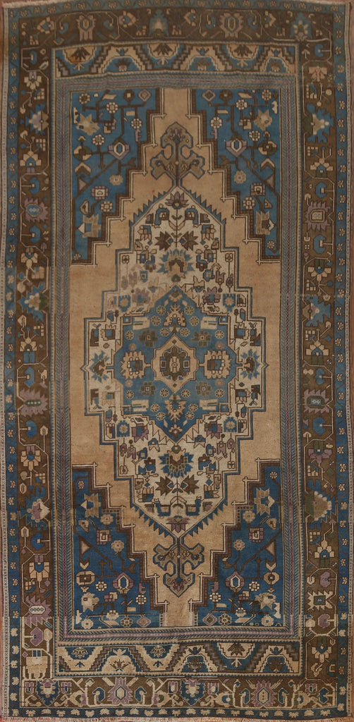 100% Vegetable Dye Anatolian Turkish Area Rug 5x10