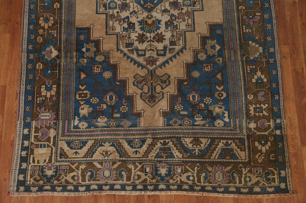 100% Vegetable Dye Anatolian Turkish Area Rug 5x10