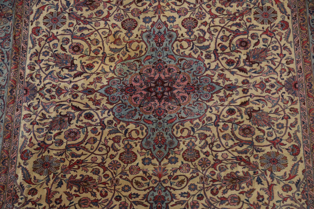 100% Vegetable Dye Antique Tabriz Persian Area Rug 6x10