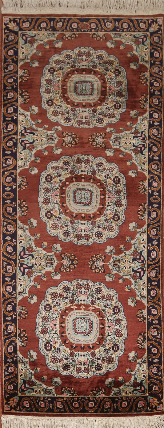 100% Vegetable Dye Tabriz Oriental Area Rug 3x7