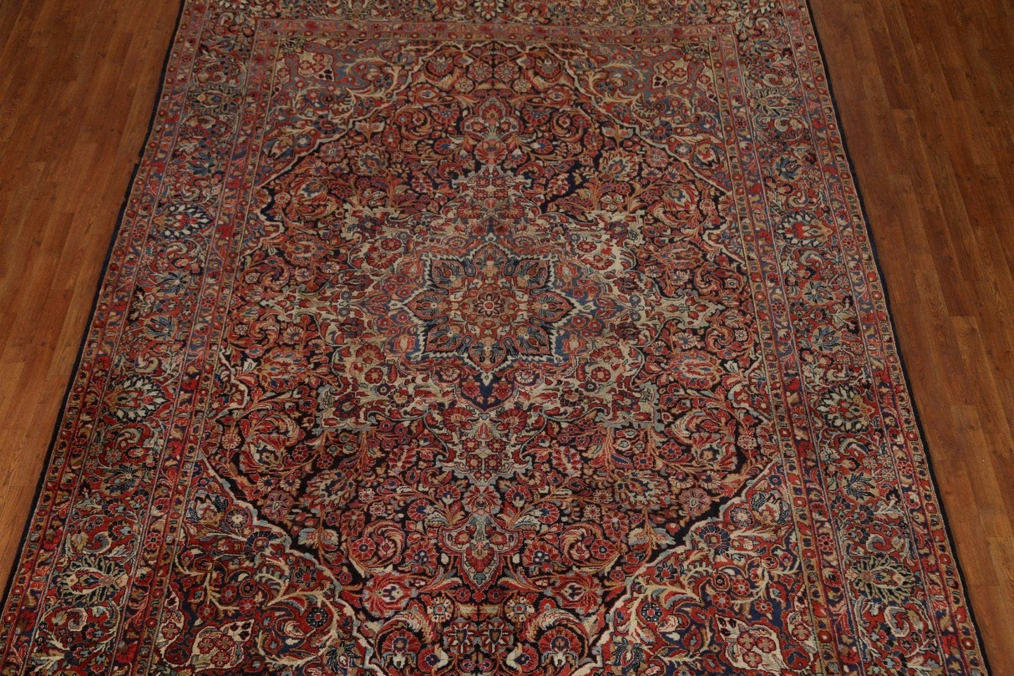 Antique Sarouk Persian Area Rug 9x12