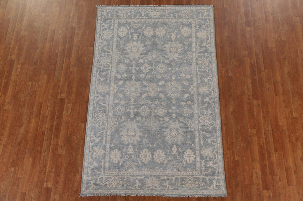 Handmade Oushak Oriental Area Rug 5x8