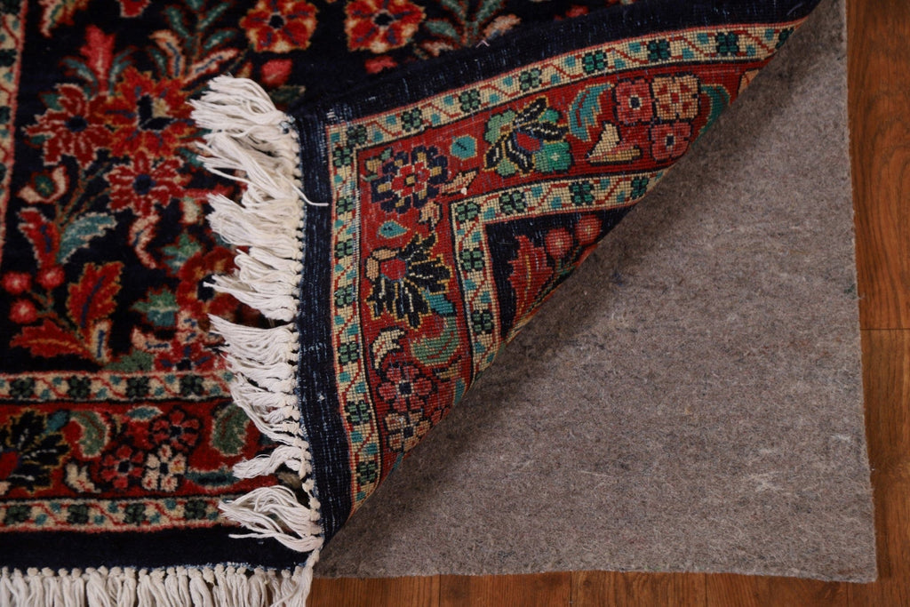 100% Vegetable Dye Sarouk Persian Runner Rug 2x12