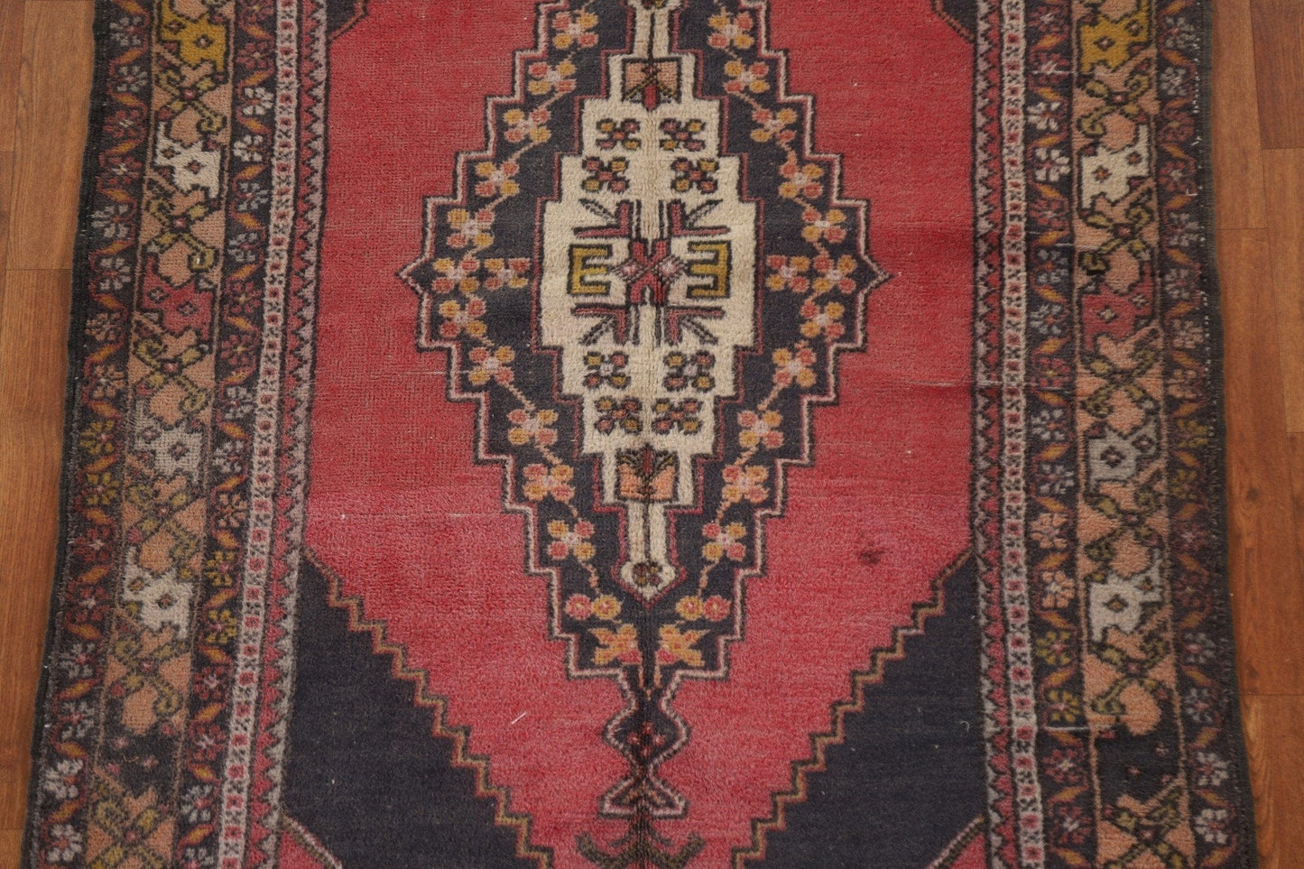 Vintage Anatolian Turkish Area Rug 4x8