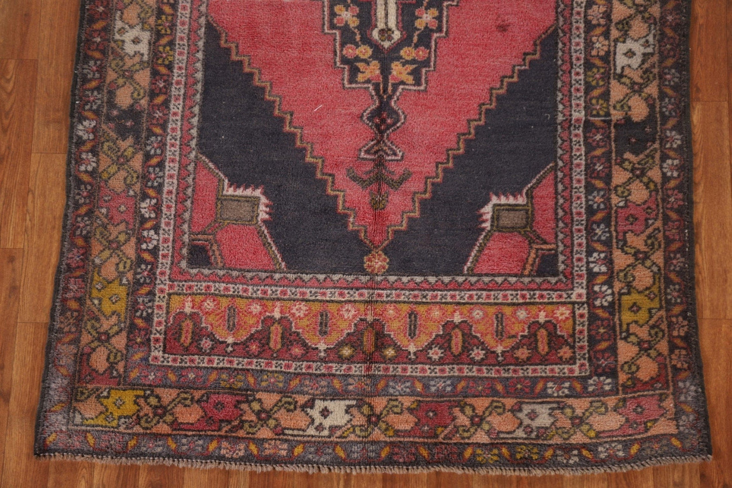 Vintage Anatolian Turkish Area Rug 4x8