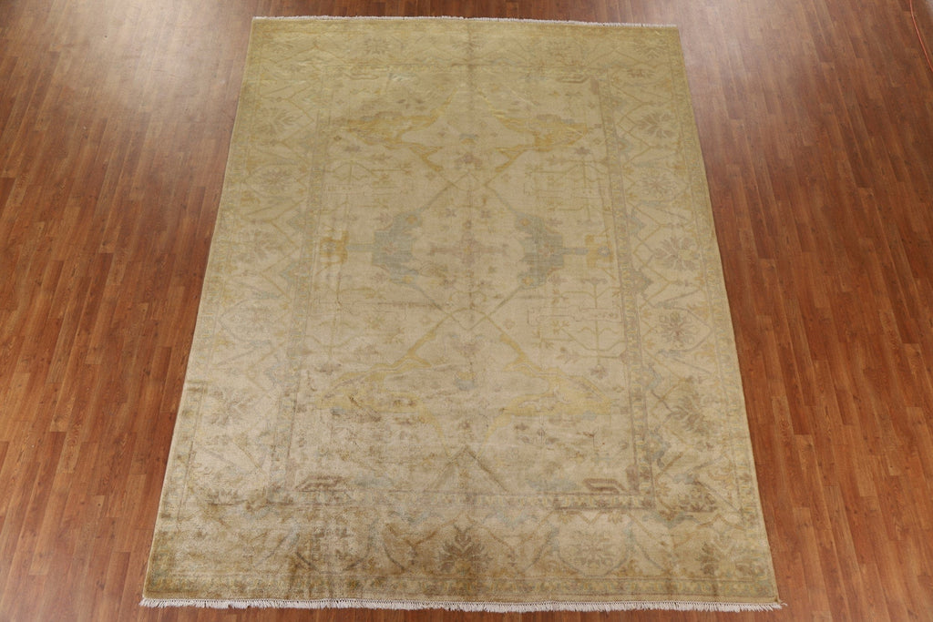 100% Vegetable Dye Sultanabad Persian Area Rug 9x12