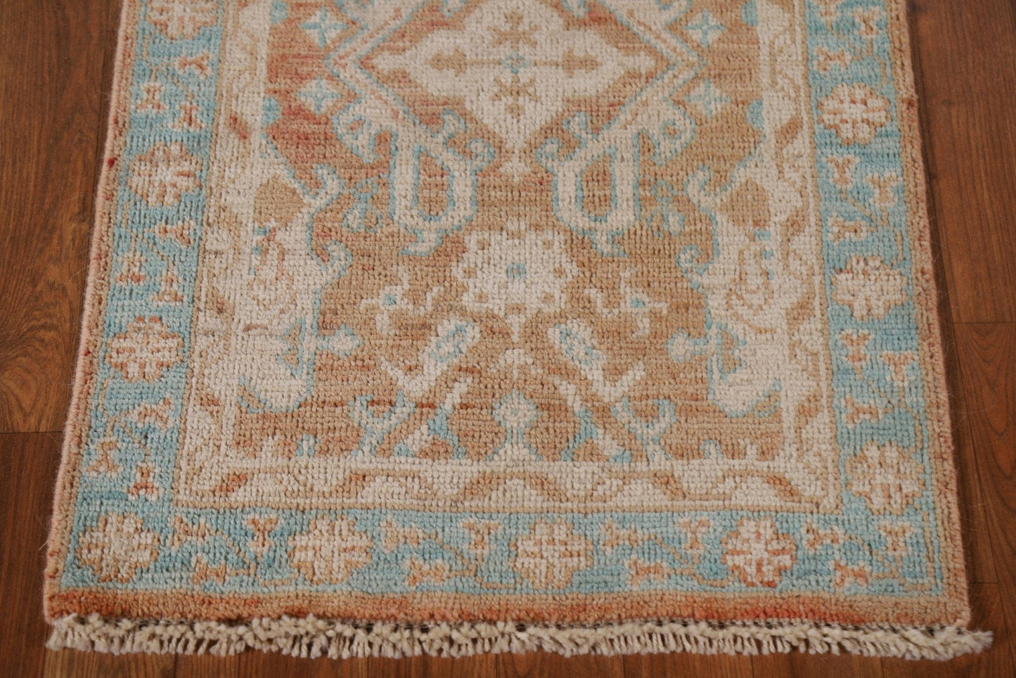 100% Vegetable Dye Oushak Turkish Rug 2x3