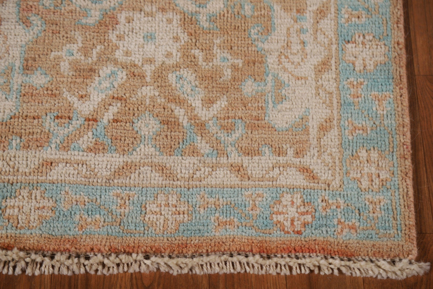 100% Vegetable Dye Oushak Turkish Rug 2x3