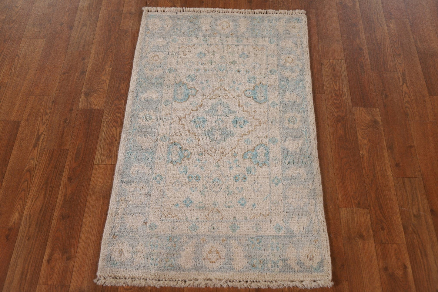 100% Vegetable Dye Oushak Turkish Rug 2x3