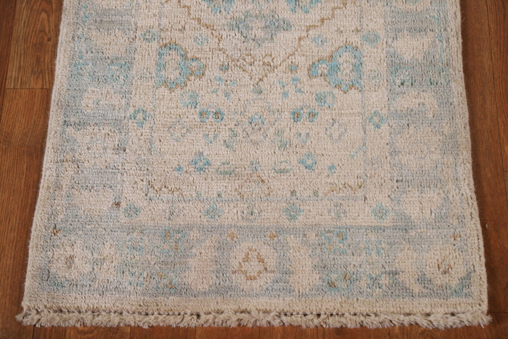 100% Vegetable Dye Oushak Turkish Rug 2x3