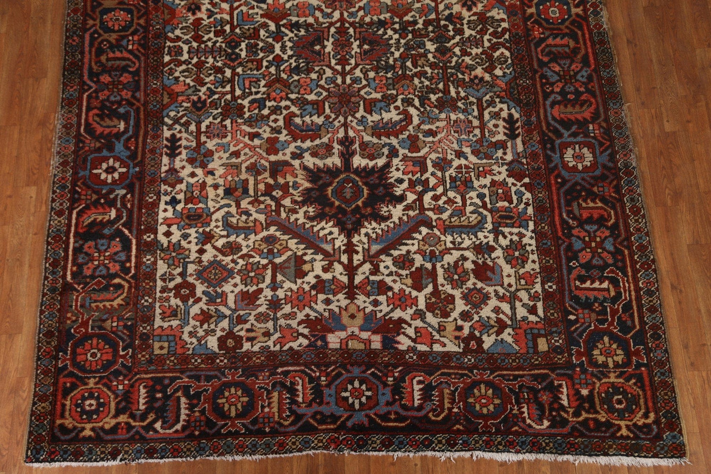 100% Vegetable Dye Heriz Persian Area Rug 7x10