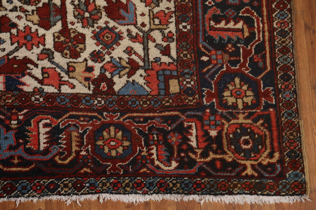 100% Vegetable Dye Heriz Persian Area Rug 7x10