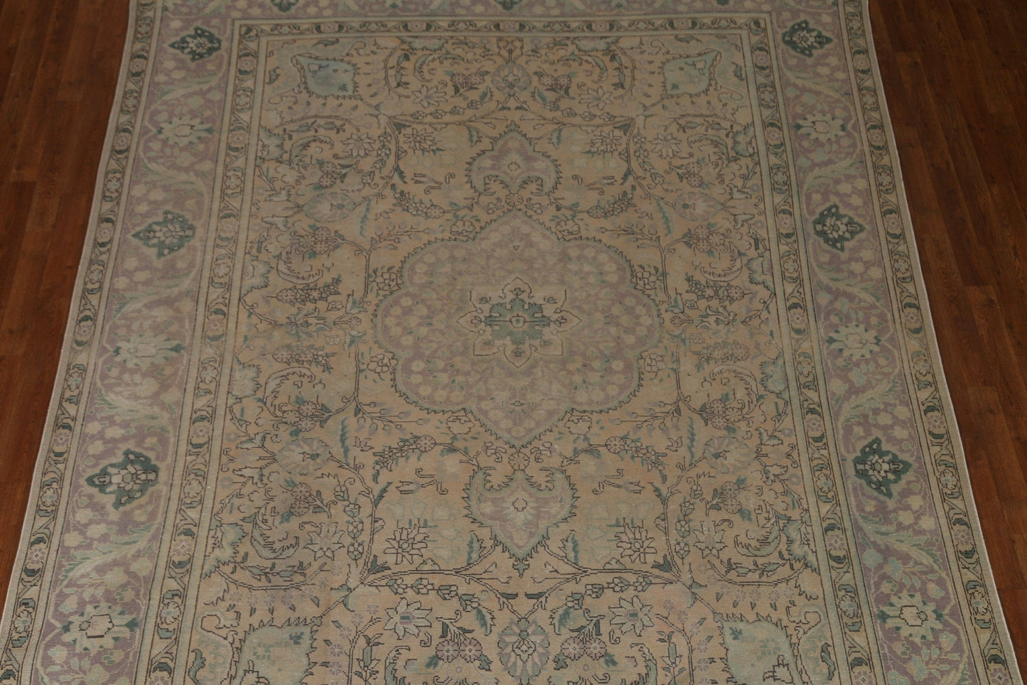 Distressed Tabriz Persian Area Rug 8x11