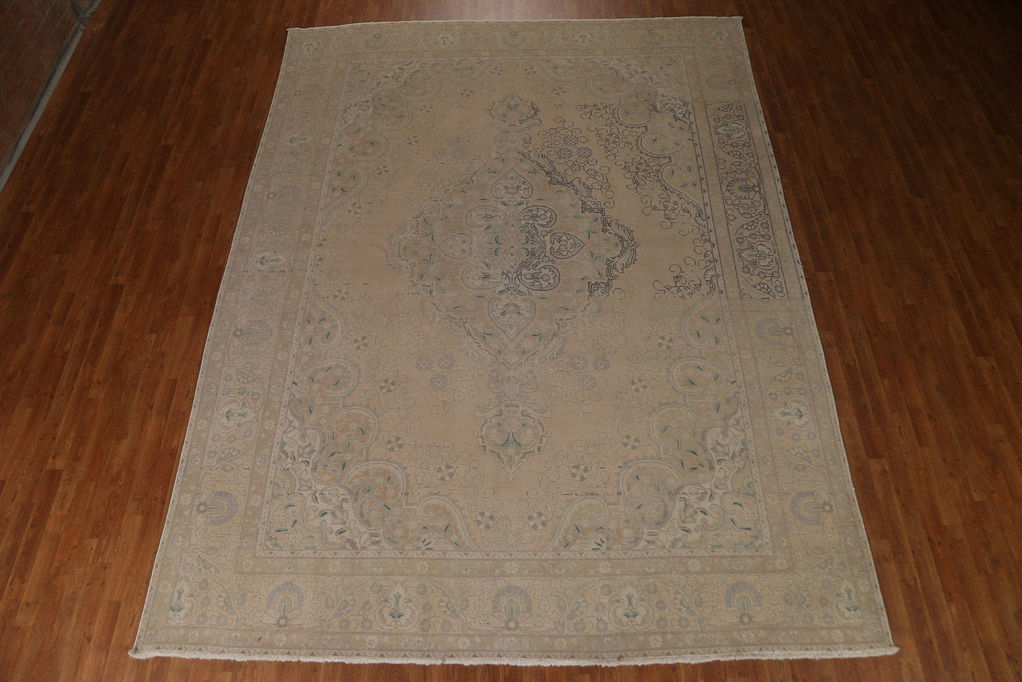 Distressed Tabriz Persian Area Rug 10x13