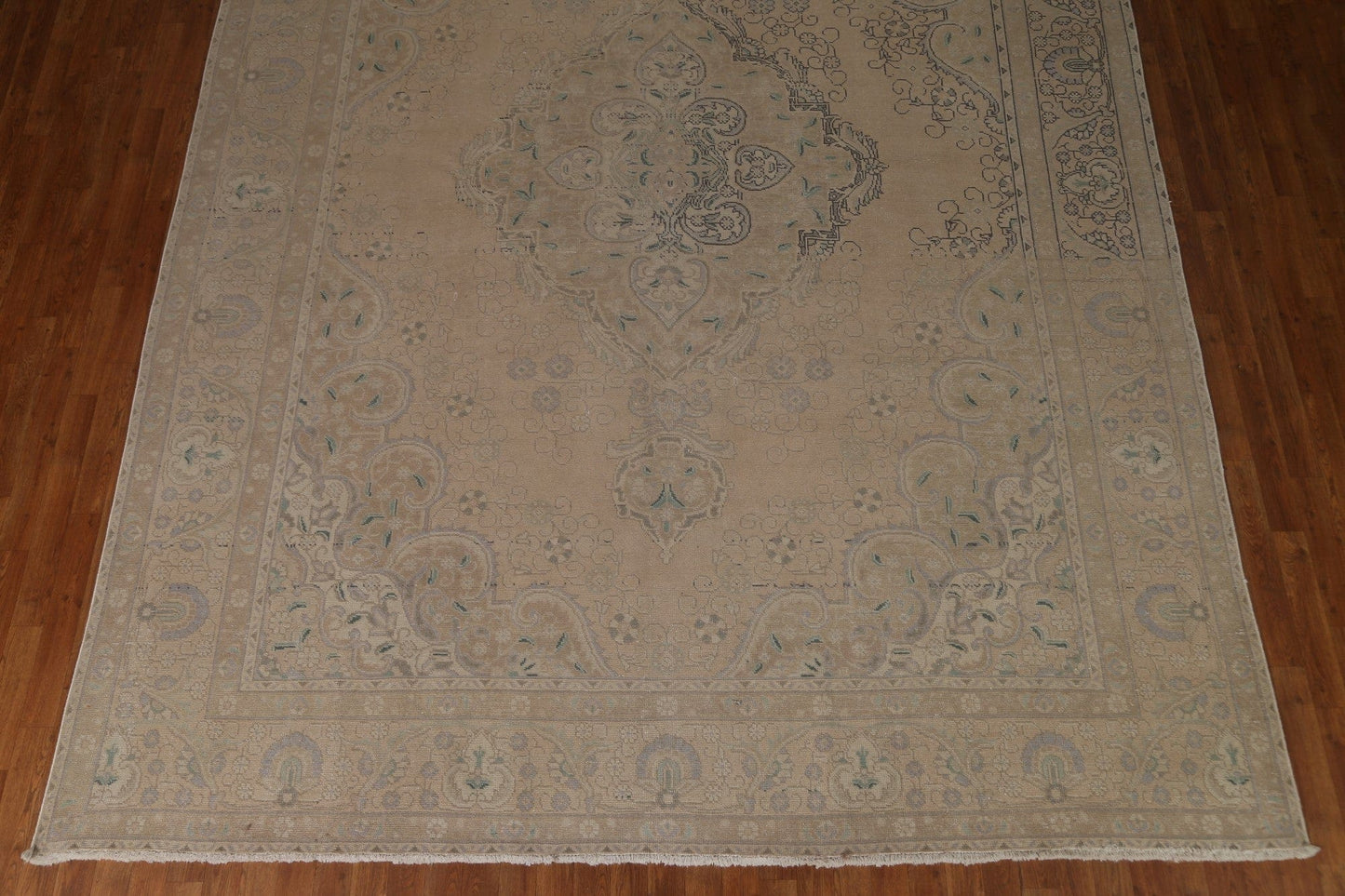 Distressed Tabriz Persian Area Rug 10x13