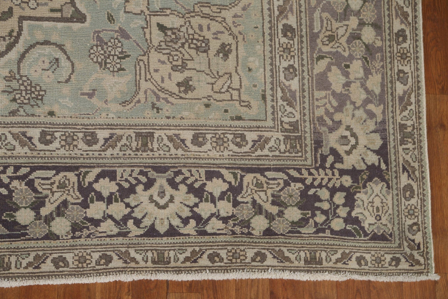 Distressed Wool Tabriz Persian Area Rug 8x12