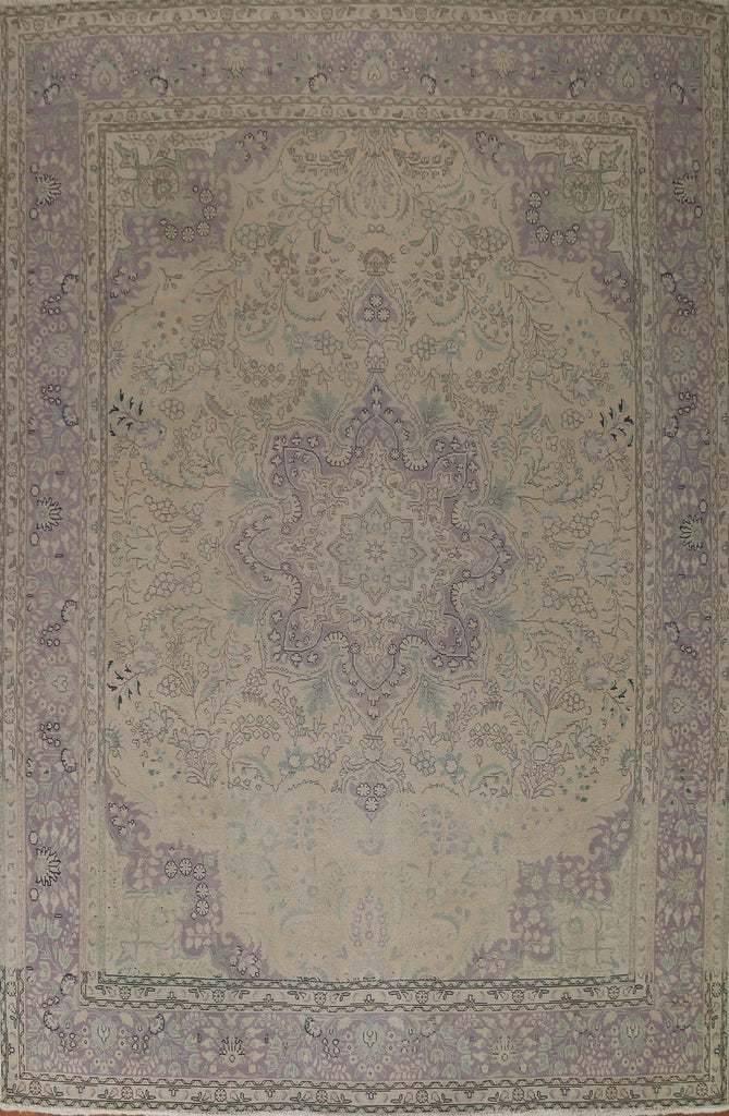 Vintage Tabriz Persian Area Rug 10x13