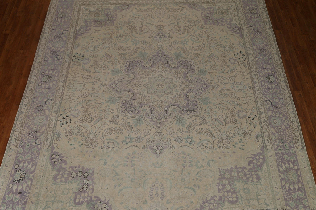 Vintage Tabriz Persian Area Rug 10x13