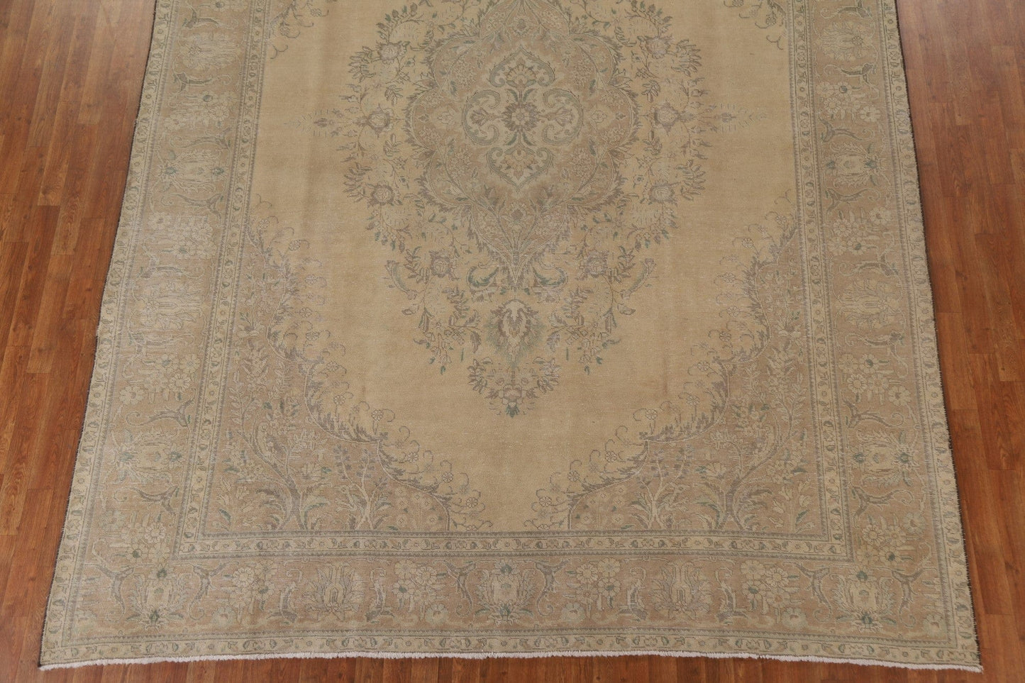 Distressed Tabriz Persian Area Rug 9x13