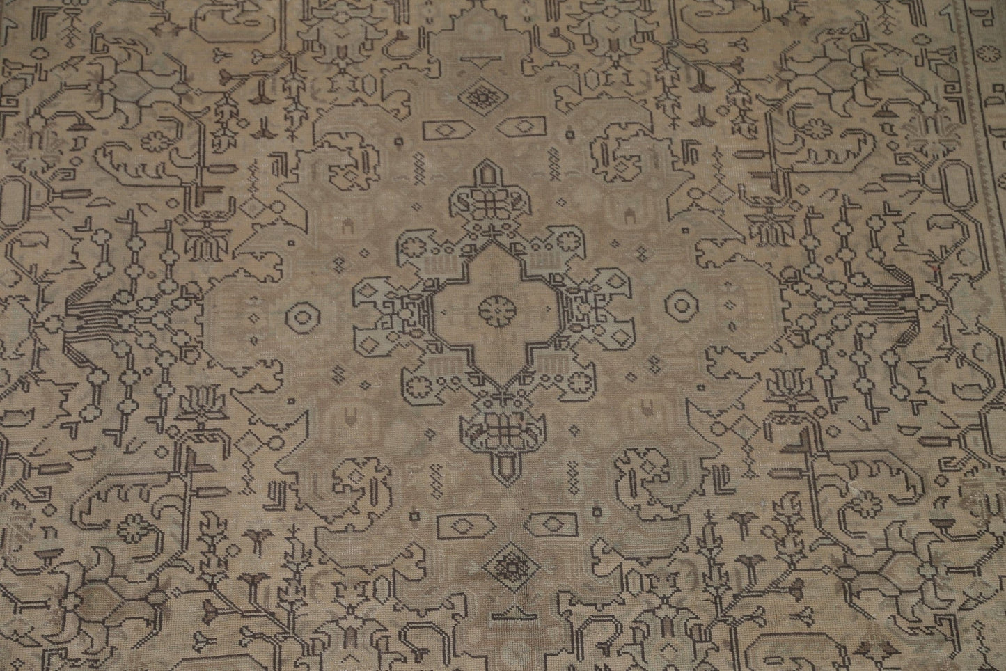 Distressed Tabriz Persian Area Rug 8x11