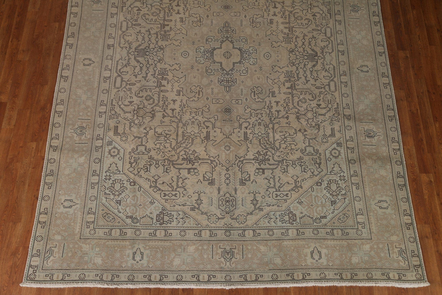 Distressed Tabriz Persian Area Rug 8x11