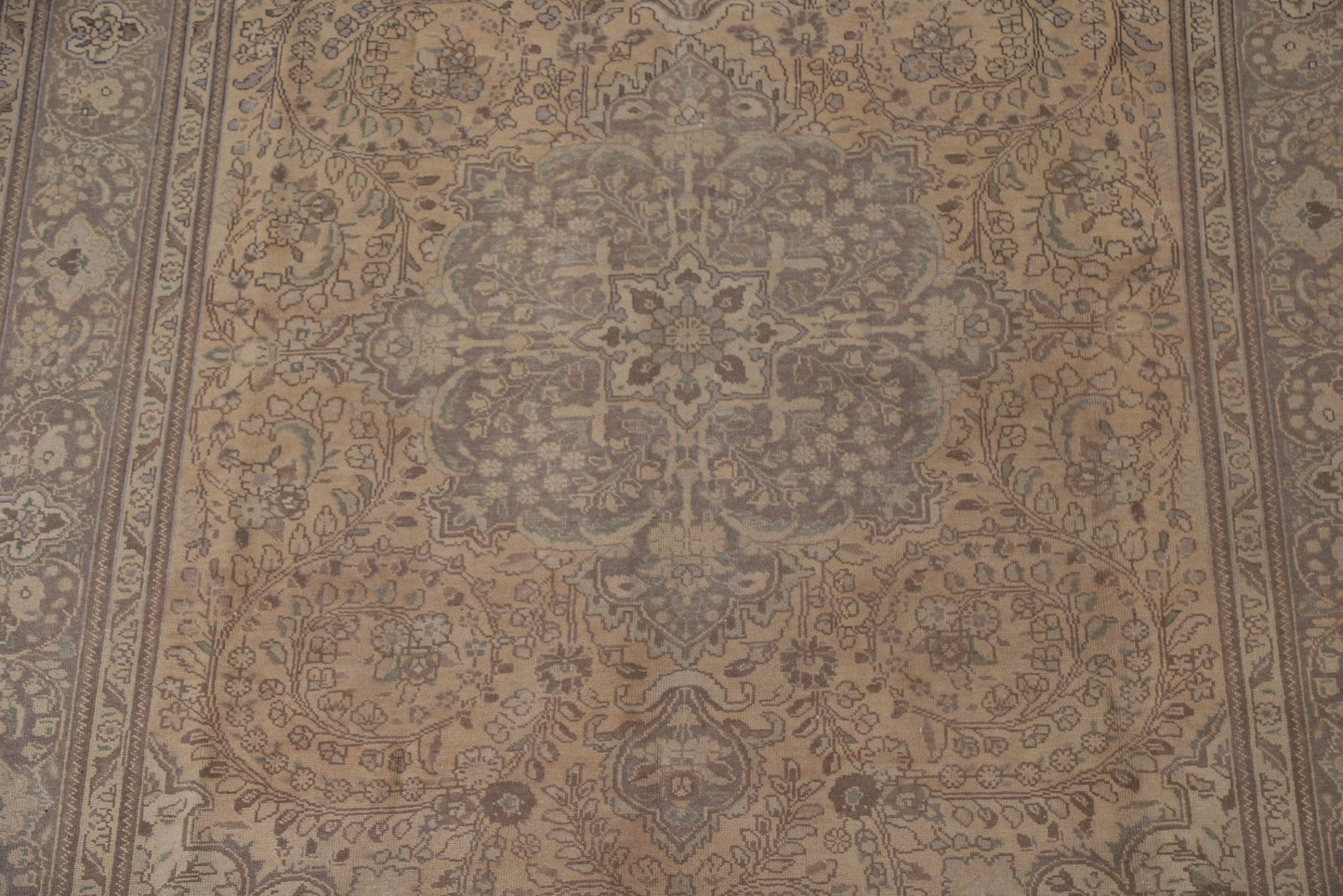 Distressed Tabriz Persian Area Rug 8x11