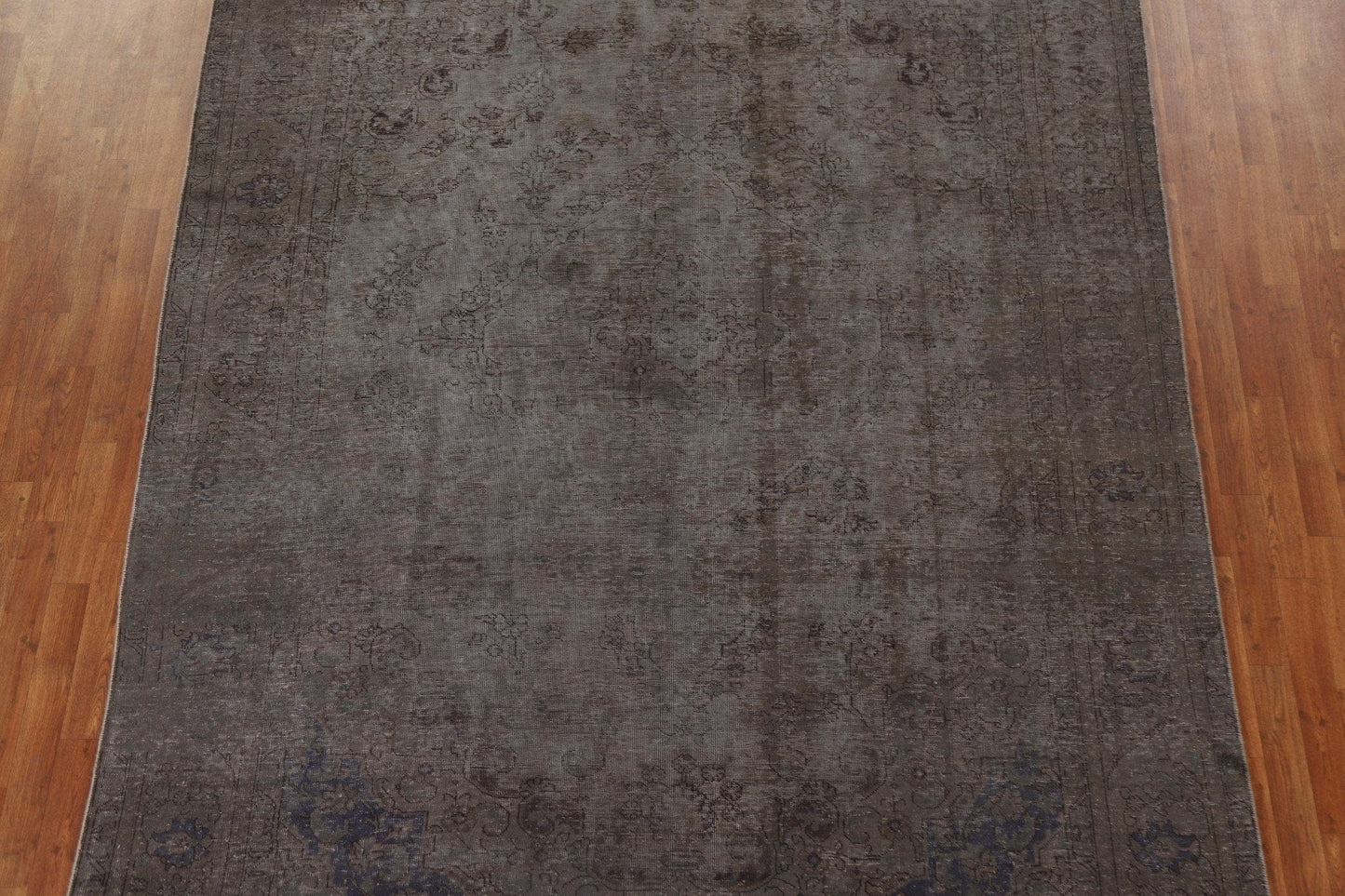 Distressed Over-Dyed Tabriz Persian Area Rug 8x11