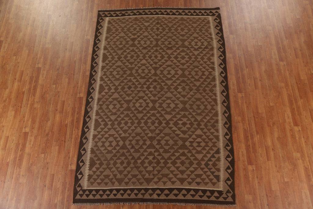 Geometric Kilim Oriental Area Rug 6x10