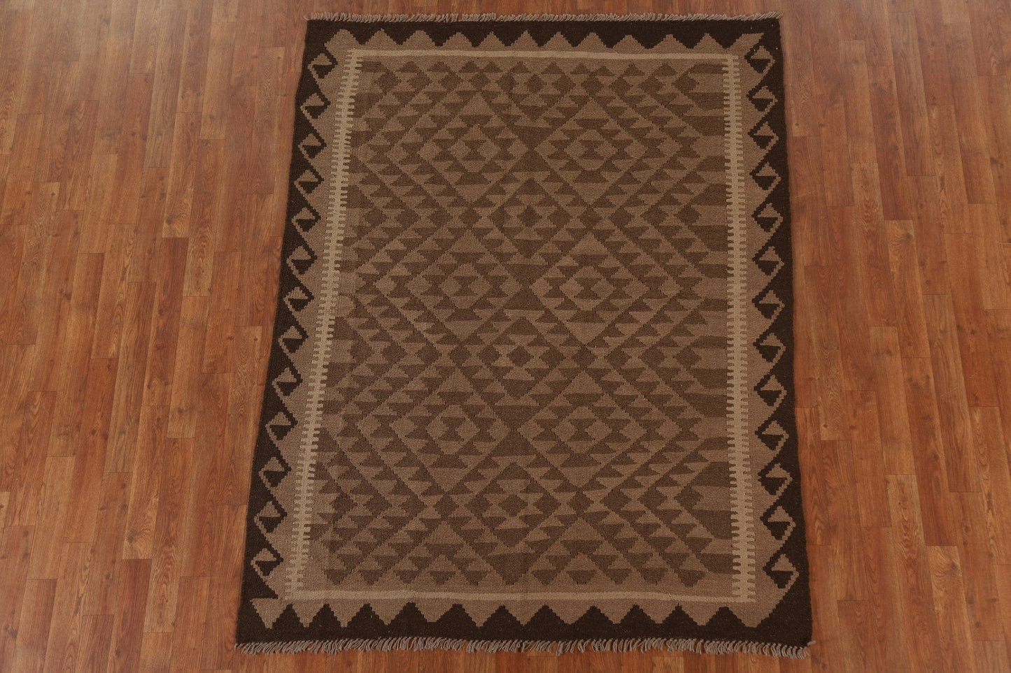 Geometric Kilim Oriental Area Rug 5x7