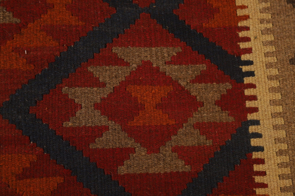 Wool Kilim Tribal Area Rug 5x6