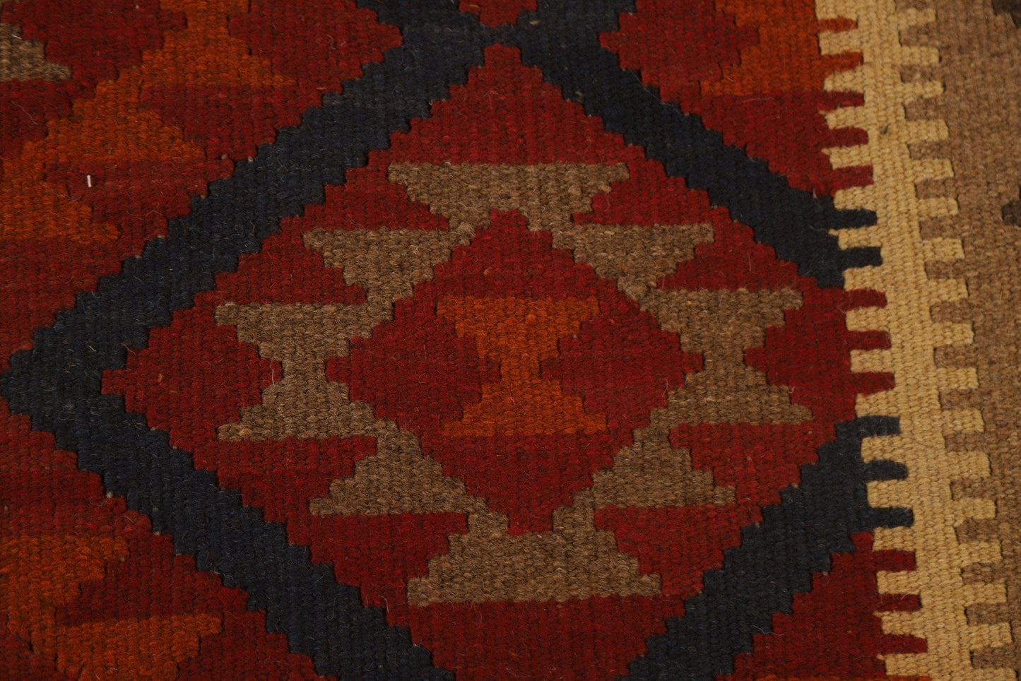 Wool Kilim Tribal Area Rug 5x6