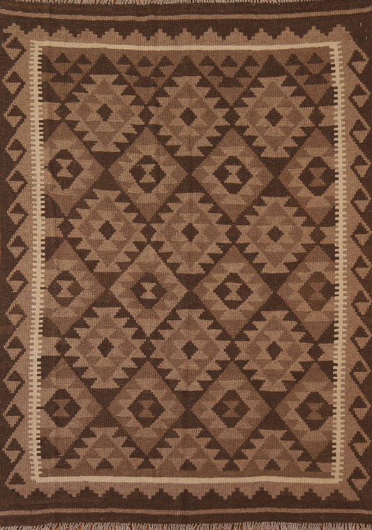 Geometric Kilim Oriental Area Rug 5x7