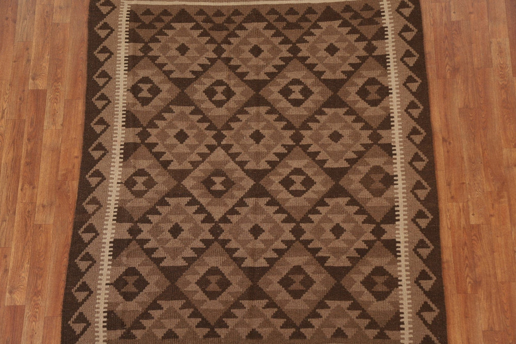 Geometric Kilim Oriental Area Rug 5x7