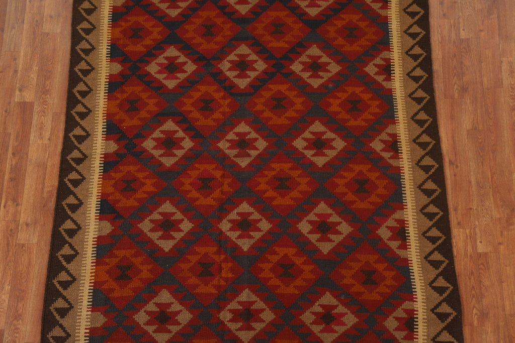 Geometric Kilim Oriental Area Rug 5x7