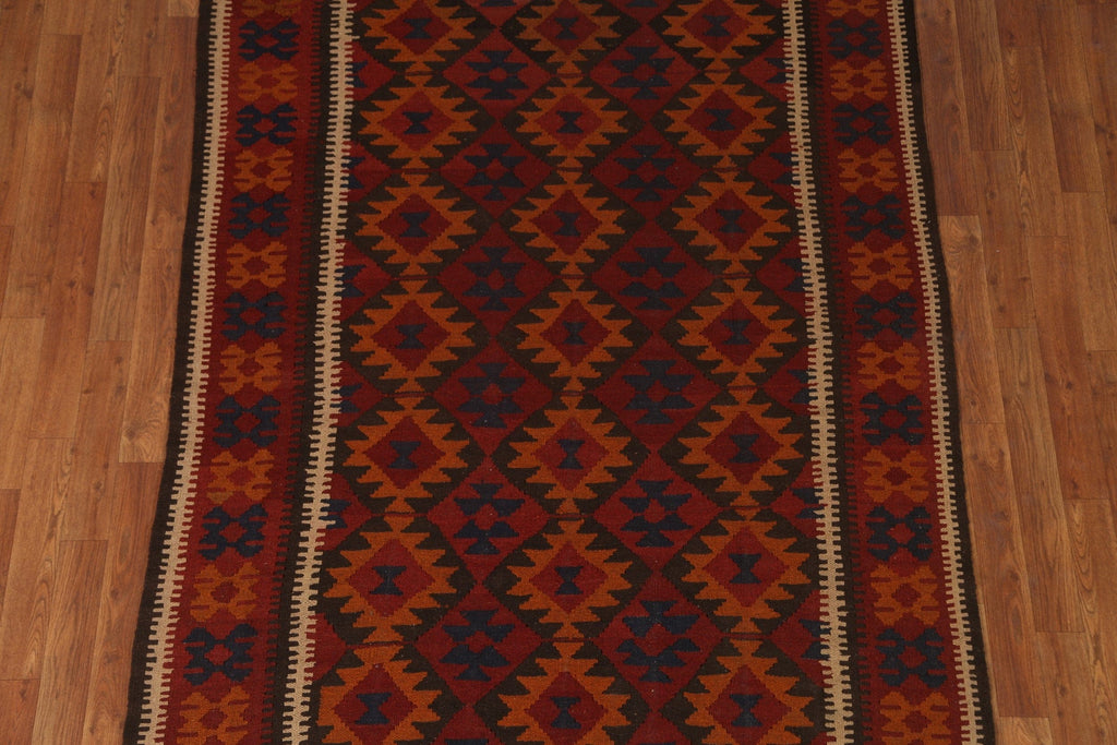 Hand-Woven Kilim Oriental Area Rug 5x7