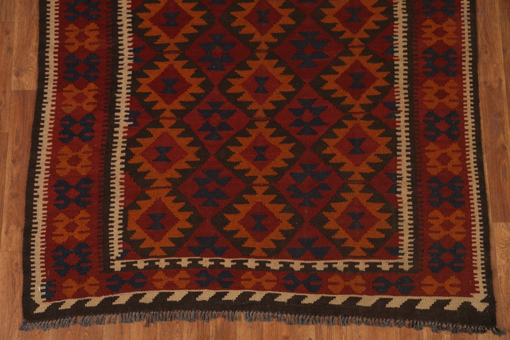 Hand-Woven Kilim Oriental Area Rug 5x7