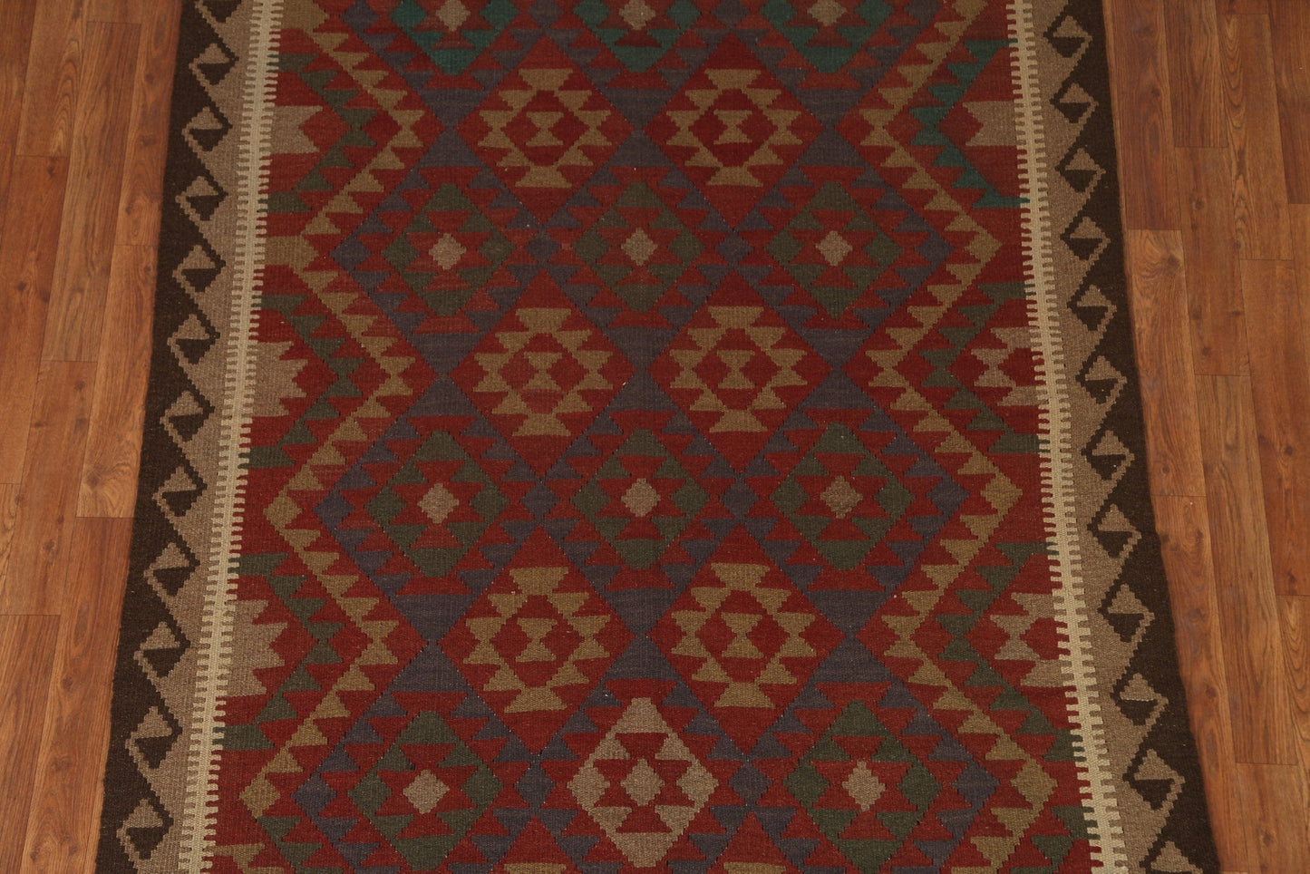 Geometric Kilim Oriental Area Rug 5x7