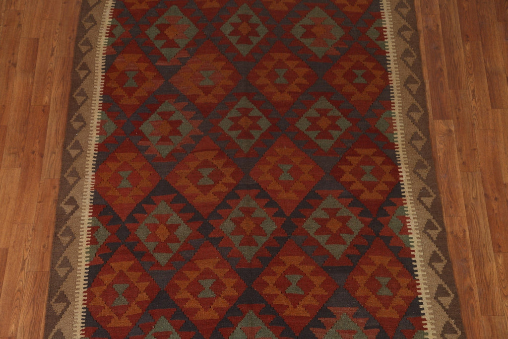 Geometric Kilim Oriental Area Rug 5x7