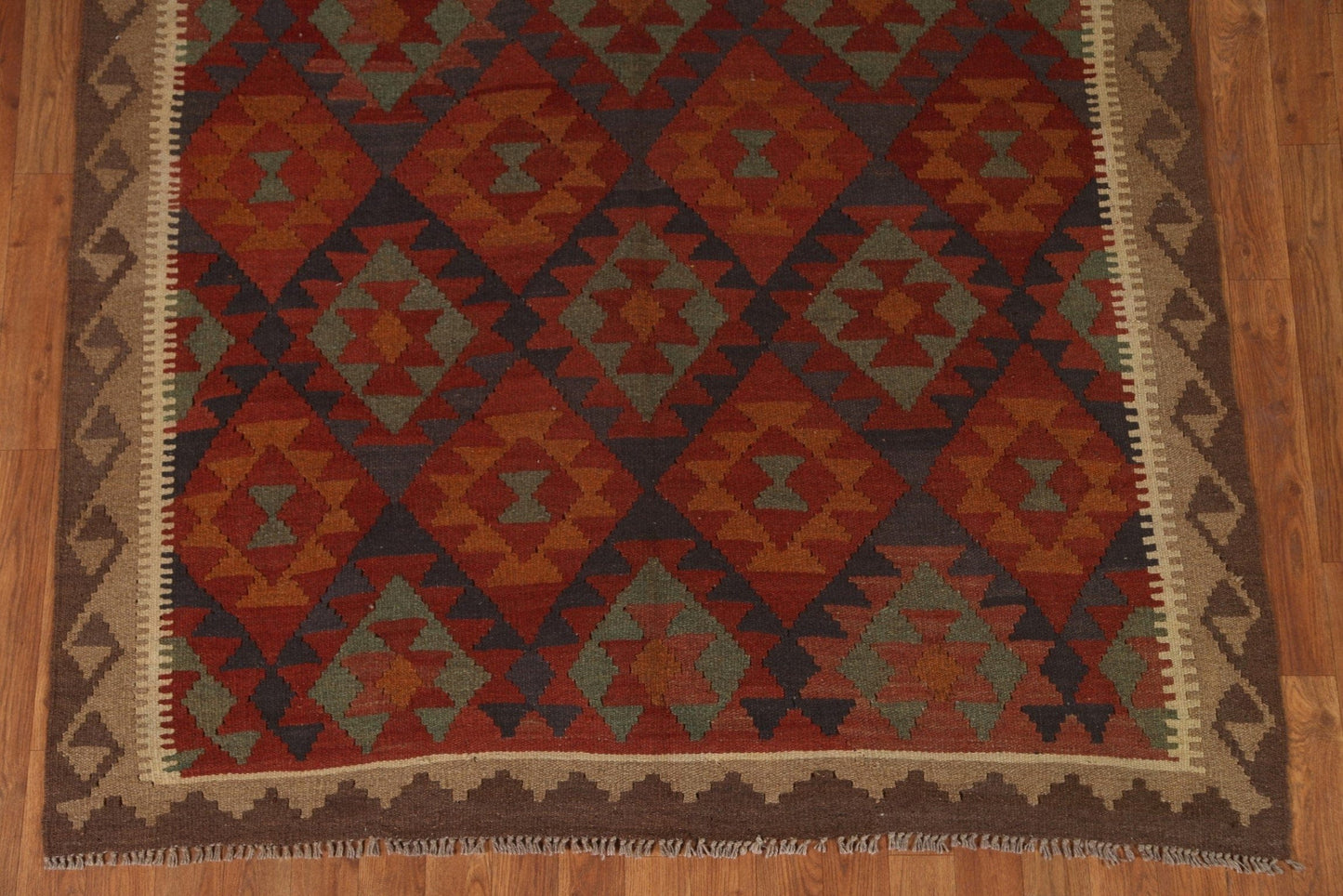 Geometric Kilim Oriental Area Rug 5x7