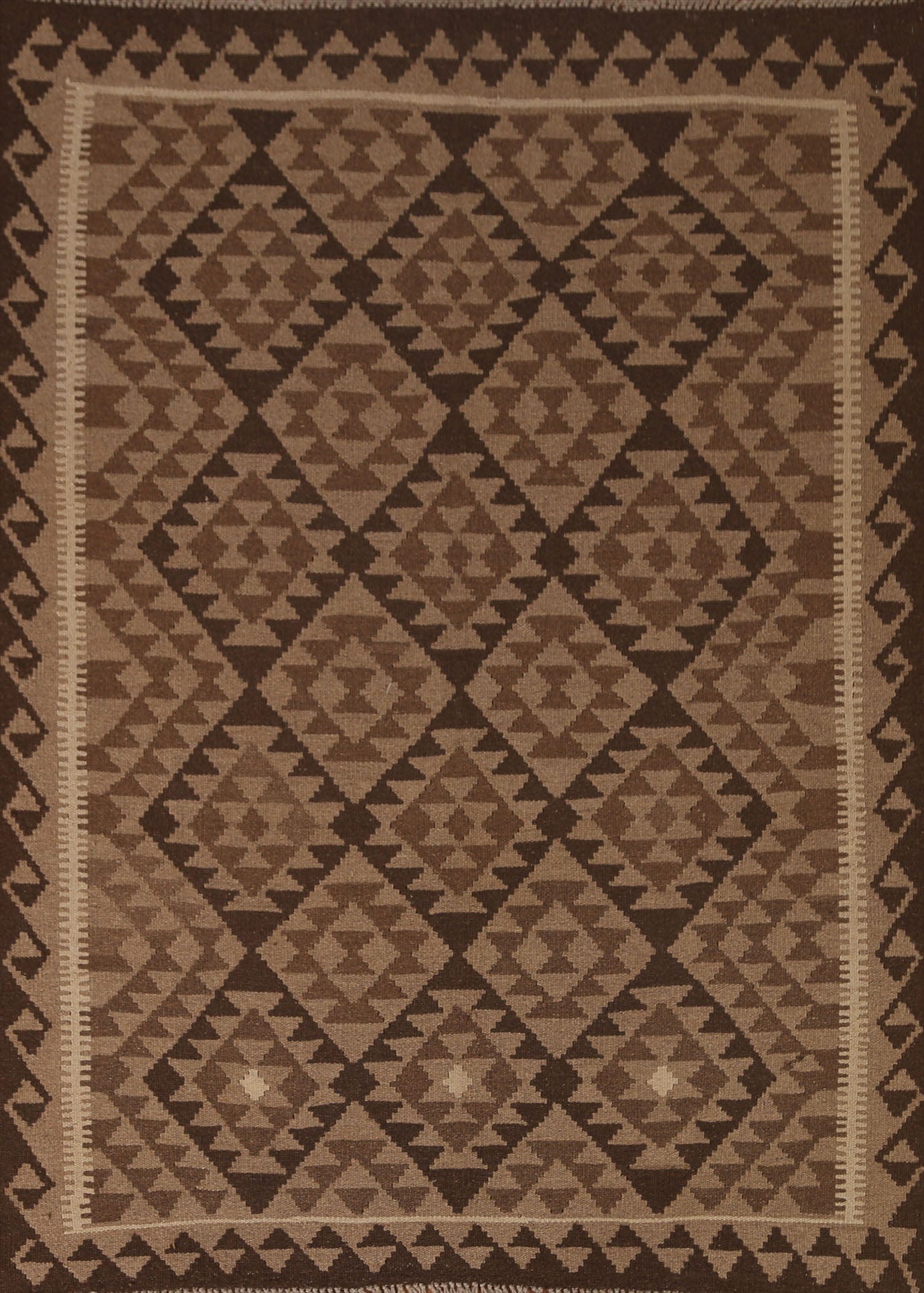 Geometric Kilim Oriental Area Rug 5x6