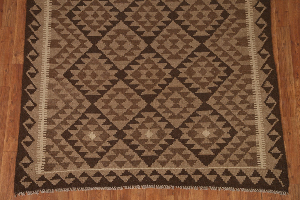 Geometric Kilim Oriental Area Rug 5x6