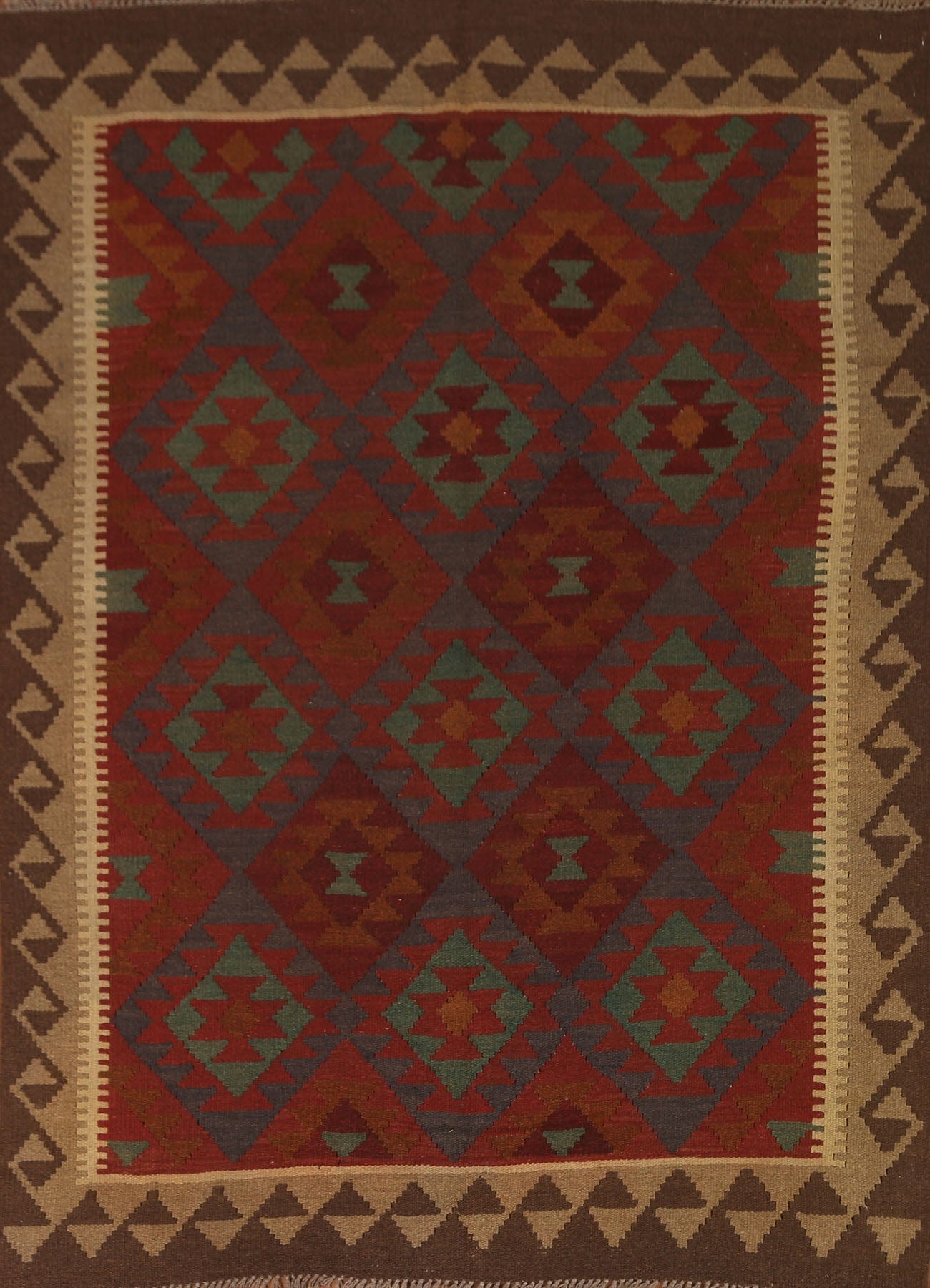 Tribal Kilim Oriental Area Rug 5x6