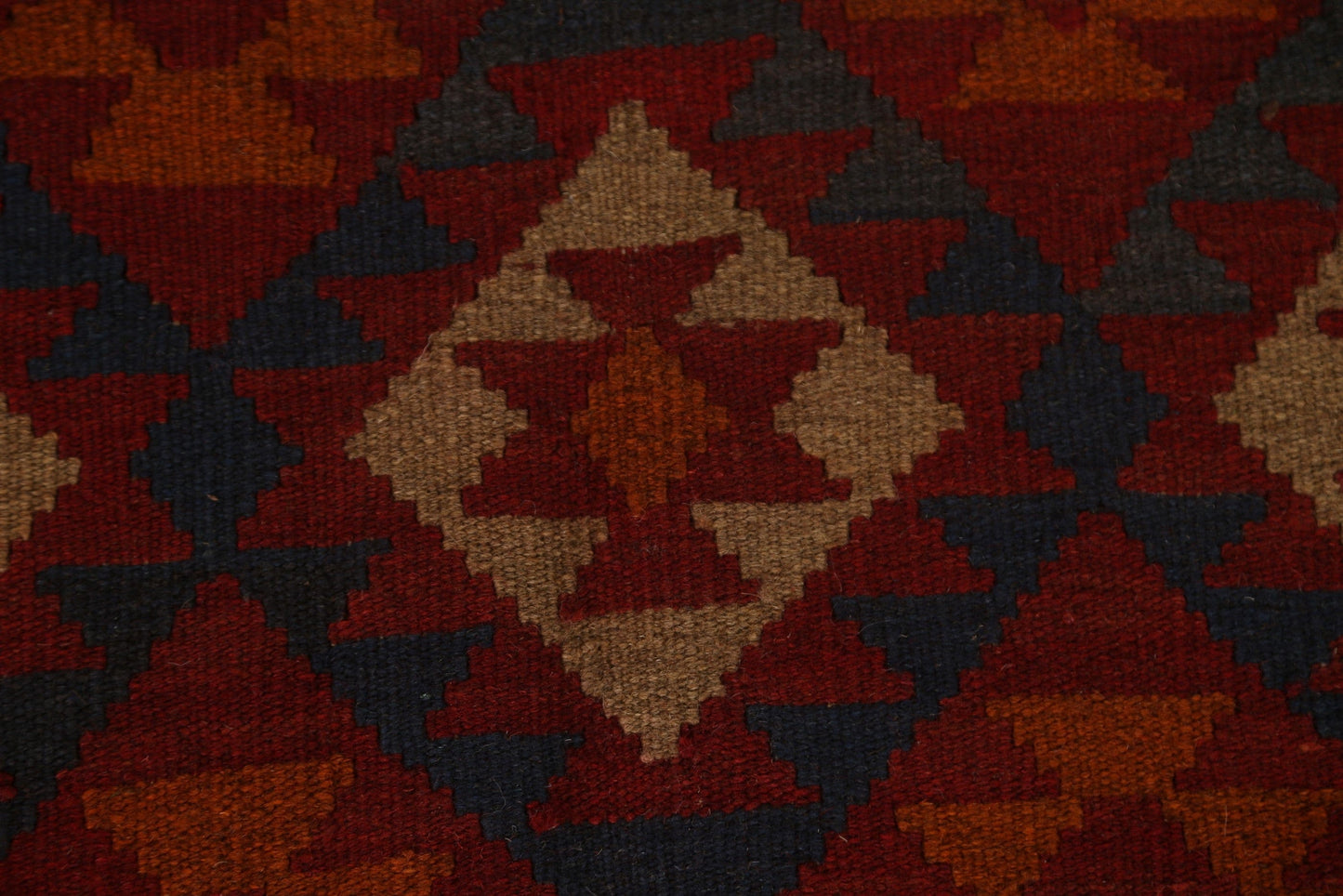 Tribal Kilim Wool Area Rug 5x7