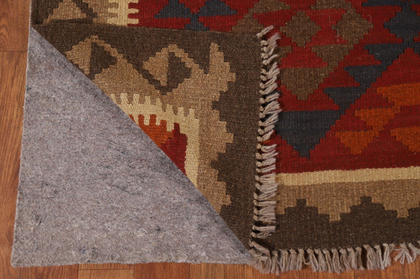 Tribal Kilim Wool Area Rug 5x7