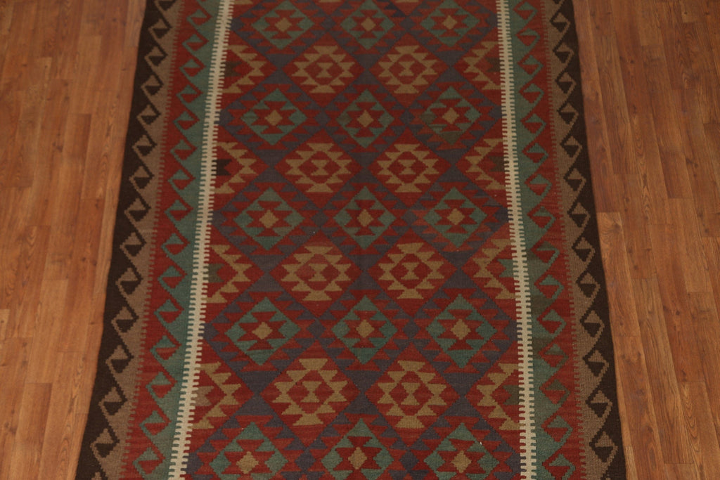 Geometric Kilim Oriental Area Rug 5x8