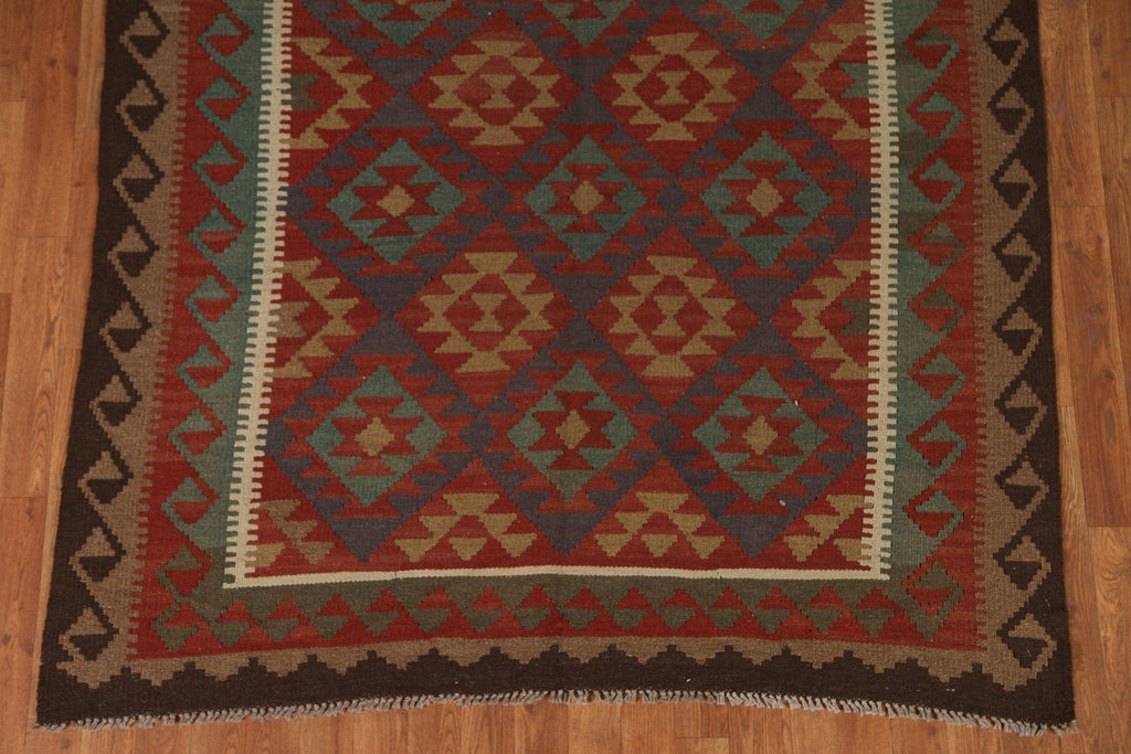 Geometric Kilim Oriental Area Rug 5x8