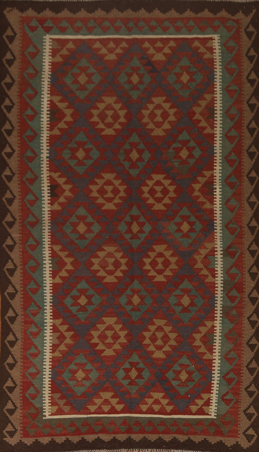 Geometric Kilim Oriental Area Rug 5x8