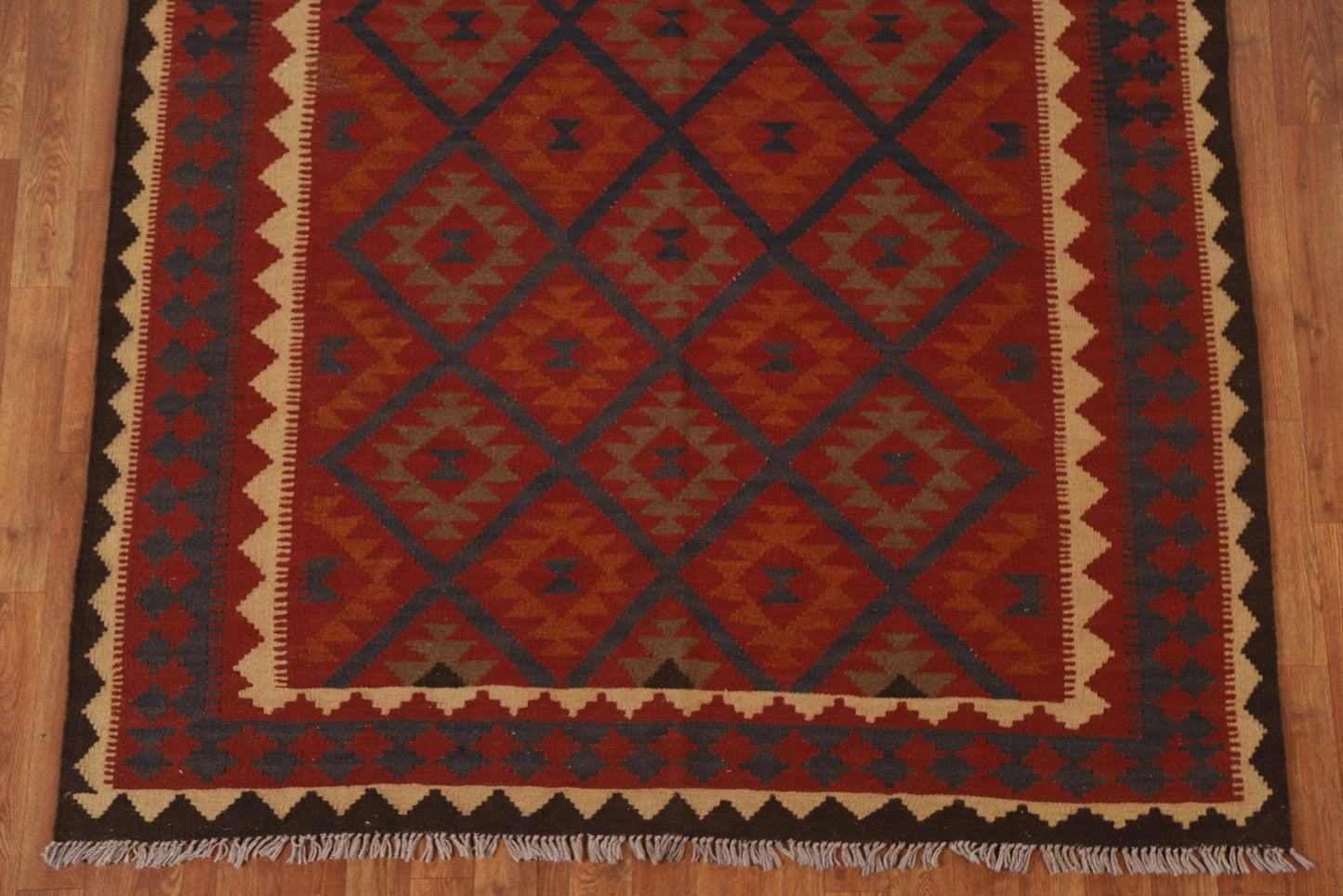 Geometric Kilim Oriental Area Rug 5x9