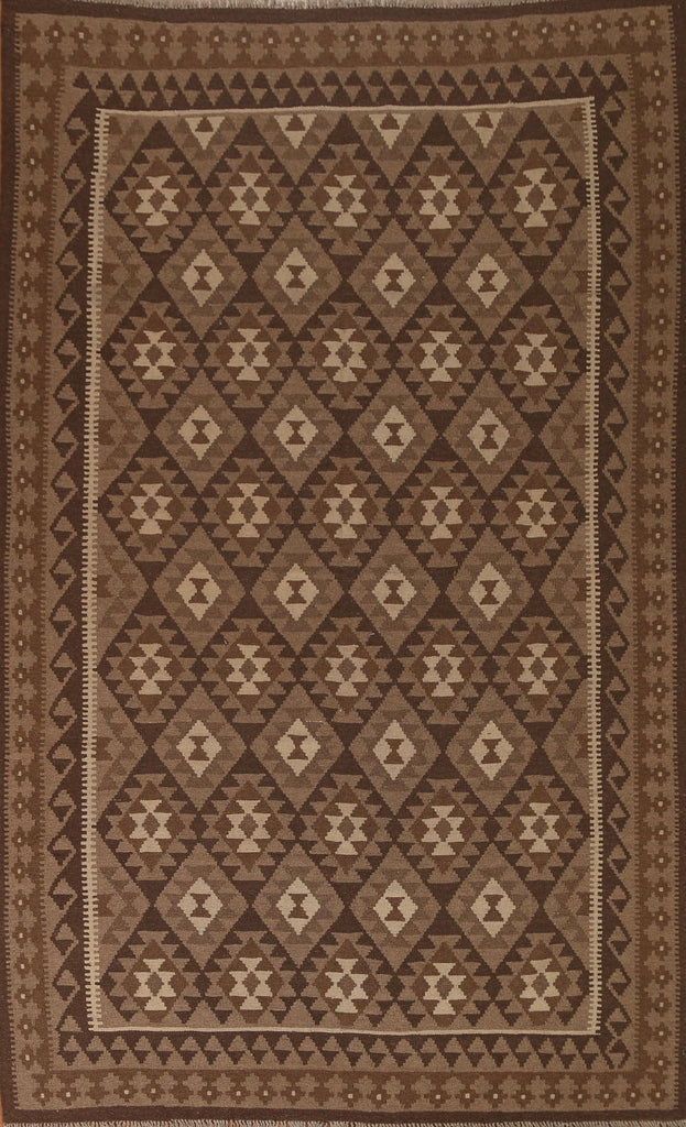 Hand-Woven Kilim Tribal Area Rug 7x10