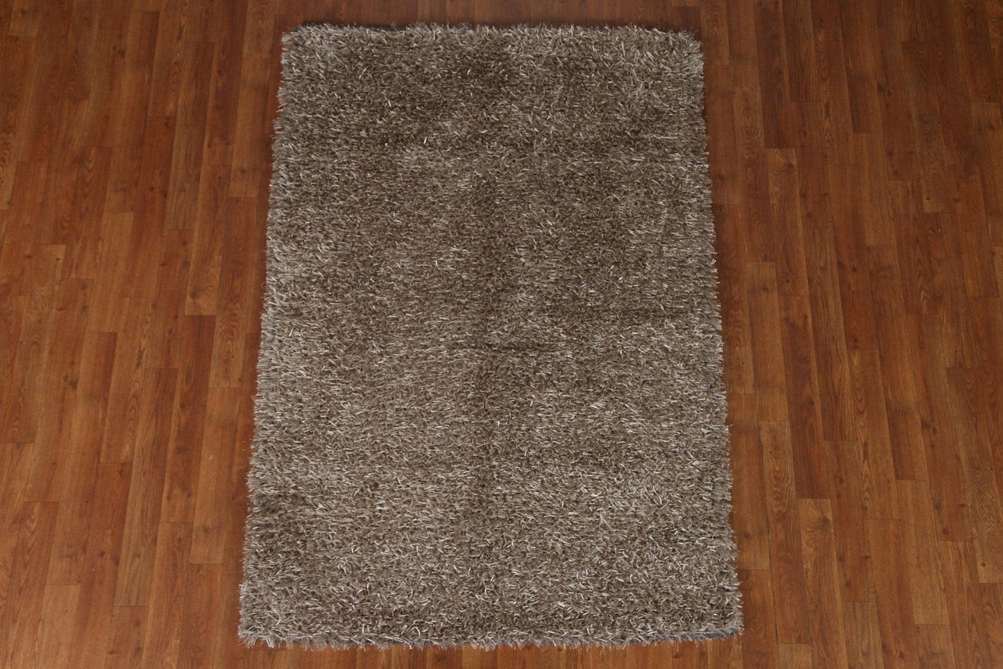 Handmade Shaggy Oriental Area Rug 4x6